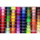 PeavyTailor 100 Colors Prewound Embroidery Bobbins 40 Wt Polyester Embroidery Machine Thread