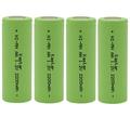 Kastar 4-Pack Ni-MH Battery 1.2V 2200mAh Replacement for Remington DA-307 Microscreen Electric Shaver AA Ni-MH Flat Top Industrial Rechargeable Cell AA Ni-CD Flat Top Industrial Rechargeable Cell