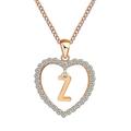 Floleo Clearance Fashion Women Gift 26 English Letter Name Chain Pendant Necklaces Jewelry