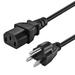 PwrON Compatible 6ft Mains Power Cord Cable Replacement for Vox AC30HW2X 30-watt 2x12 Handwired Tube Combo