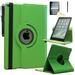 JYtrend Smart Case for iPad Air 1st / Air 2nd Generation (9.7 IN) with Pencil Holder Rotating Stand Magnetic Auto Wake Up/Sleep Cover for iPad Air 1/Air 2 A1474 A1475 A1476 A1566 A1567 (Green)