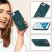 PU Leather Case for iPhone 8 Plus / iPhone 7 Plus with Ring Holder Stand Card Slots Cover Flexible Soft TPU Shockproof Non-Slip Bracket Phone Case for iPhone 8 Plus / iPhone 7 Plus 5.5 Inch Blue