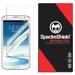 Spectre Shield Screen Protector for Samsung Galaxy Note 2 Case Friendly Accessories Flexible Full Coverage Clear TPU Film