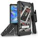 Tri Shield Rugged Cover + Hoslter Designed For Samsung Galaxy A13 5G Case Black/Black
