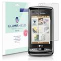 iLLumiShield Matte Screen Protector w Anti-Glare/Print 3x for LG enV Touch