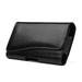 Belt Holster Case for Samsung Galaxy XCover6 Pro - Horizontal Executive PU Leather Magnetic Closure Phone Holder Carrying Pouch - Black