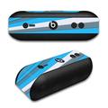 Skin Decal For Beats By Dr. Dre Beats Pill Plus / Blue Abstract Pattern