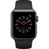 Apple Watch Series 3 38mm GPS + Cellular Space Black Stainless Steel Case - Black Sport Band Used