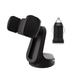 Bracketron Dashboard Suction Cup Mount Phone and GPS Holder and 12 Volt Charger