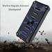 Phone Case for Apple iPhone 11 (6.1 ) Heavy Duty Stand Hybrid [Military Grade] Rugged with Built-in Kickstand Fit Magnetic Car Mount Cover for iPhone 11 - Blue