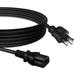 CJP-Geek 5ft/1.5m UL Listed Premium 3-Prong AC Power Cord Lead Cable compatible with MAXENT LCD Plasma TV 3 Pin PSU