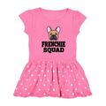 Inktastic Dog Frenchie Squad Girls Toddler Dress