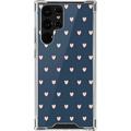 Skinit Hearts Blue and Pink Hearts Galaxy S22 Ultra Clear Case