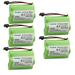 Kastar 5-Pack Battery Replacement for Radio Shack 23-9097 239097 43-8031 438031 43-8032 438032 43-8033 438033 96-02083 9602083 Panasonic 438031 438032 438033 SHARP SPPS2720 SPPS2730