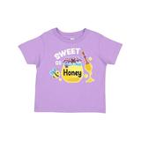 Inktastic Sweet as Honey with Honey Jar and Bee Girls Toddler T-Shirt