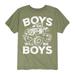 Instant Message - Boys Will Be Boys - Toddler Short Sleeve Tee