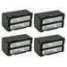 Kastar 4-Pack BDC-70 Battery Replacement for Hitachi VMH755LA VMH765LA VMH835LA VMH845LA VMH855LA VMH865LA VMH875LA VMH945LA VMH9955LA VMH9965LA VMH9975LA Topcon GPS HiPer II GNSS receivers