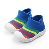 Baby Toddler Boys Girls Knit Soft Sole Rubber Socks Shoes Slipper Shoes