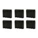 EBC Battery 6 Black Plastic AA AAA Battery Holder Box Storage Cases