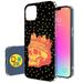 TalkingCase Slim Phone Case Compatible for Apple iPhone 14 Pro Max Glass Screen Protector Incl Skull King Print Lightweight Flexible Soft USA