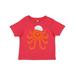 Inktastic Orange Octopus Cute Sea Creature Nautical Boys or Girls Toddler T-Shirt