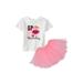 Awkward Styles 3rd Birthday Shirt Ballerina Tutu Skirt Set B-Day Girl Dress Ballet Outfit