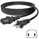 Yustda New AC Input Power Cord Outlet Socket Cable Plug Lead for Sharp LC-90LE657U 90 Class LED Smart HD TV