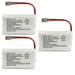 Kastar 3-Pack Battery Ni-MH 3.6V 800mAh Replacement for Hi Capacity B7018 Interstate TEL0375 Lenmar CBC446 CBC-446 GE TL96402 TL26402 TL86402 GP GP80AAALH3BMX MOTOROLA OJO PVP1000