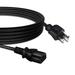 PwrON Compatible 6ft/1.8m UL Listed AC IN Power Cord Outlet Socket Cable Plug Lead Replacement for Panasonic TV Television Plasma Monitor K2CG3YY00060 TC65PST34 TC60PS34UA TCP42GT25