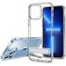 Metal Kickstand Case Compatible with iPhone 13 Pro Case Patented Three-Way Stand Reinforced Drop Protection Slim Flexible Back Cover Clear