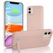 Slabao Phone Charging Case 6800 mAh with Kickstand External Battery Case for iPhone 11(6.1in) Pink