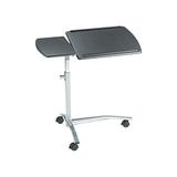 Safco Eastwinds 950 Adjustable Mobile Laptop Stand in Black Anthracite