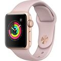 Restored Apple Watch Series 3 38MM Rose Gold - Aluminum Case - GPS + Cellular - Pink Sand Sport Band (Refurbished)