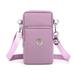 Forestyashe Small Crossbody Cellphone Purse for Women Mini Messenger Shoulder Handbag Wallet With Credit Card Slots