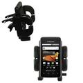 Gomadic Air Vent Clip Based Cradle Holder Car / Auto Mount suitable for the Samsung Galaxy Prevail - Lifetime Warranty
