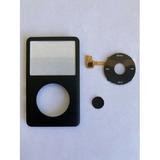 Black Face Plate Clickwheel Button For Apple iPod Classic 6/7th Gen Replacement