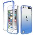 Allytech iPod Touch Case iPod Touch Cover 7th 6th 5th Generation Gradient Color Case for Girls Women Clear TPU Anti-yellow Anti-scratch Shockproof Case for Apple iPod Touch 7th 6th 5th Gen Blue