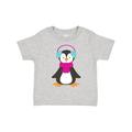 Inktastic Cute Penguin Baby Penguin Penguin with Scarf Boys or Girls Toddler T-Shirt