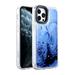 Cover for iPhone 8/iPhone 7(4.7 ) iPhone SE 2020 Case (2nd Gen) Allytech Hard PC Back with TPU Bumper Shockproof Slim Case for iPhone SE 2nd Gen 2020/iPhone 8/iPhone 7 Blue Black Marble