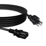 PwrON Compatible 6ft/1.8m UL Listed AC Power Cord Outlet Socket Cable Plug Lead Replacement for Linksys LGS124 LGS124P LGS124-UK LGS124P-UK LGS124-EU 24-Port Desktop Gigabit Ethernet Switch Network