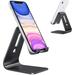 DGN Aluminum Cell Phone & Tablet Stand Strong & Sturdy Stand with Protective Cushion Pads - Universal Compatible Such as Samsung iPhone 13 12 Pro Max 11 Pro Max XR XS 8 Plus 7 SE iPad Mini and more