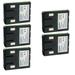 Kastar 5-Pack Battery Replacement for Sony SPP-A940 SPP-A941 SPP-IM977 SPP-ID976 SPP-ID975 SPP-A940 SPP-LD SPP-S900 SPP-ID971 BP-T23 BPT23 BP-T93 BPT93 CB0399 Cordless Telephone Battery