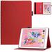 Allytech Case for Apple iPad 6th 5th Gen 9.7 / iPad Air 1 2 PU Leather Folio Stand Auto Sleep Wake Pencil Holder Card Holder Wallet Case Smart Cover for Apple iPad 2017/2018 Red