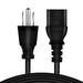Omilik 6ft UL AC Power Cord compatible with HP W2072A ZR2440w 24 Widescreen LCD LED Backlit IPS