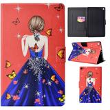 Kindle Fire HD 8 Case (8 Display 2018/2017/2016 Released 8th/7th/6th Generation) Allytech Slim Folio Stand Colorful Pattern Auto Sleep Wake Cover for Amazon Kindle Fire HD 8 Butterfly Girl