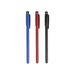 Targus Antimicrobial Stylus & Pen (3 Pack) - 3 Pack - Rubber - Black Red Blue - AMM0601TBUS