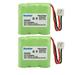 Kastar 2-Pack NiMH Battery 2/3AAA 3.6V 500mAh Replacement for Binatone E3300 Advance 100 Binatone E3310 Binatone Pegasus BT Quartet 300 BT Quartet 3100 BT Quartet 3500 Cable & Wireless CWD 1000