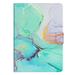 Dteck iPad Air 2/Air 1 Case for iPad 6th/5th Generation(9.7 inch 2018/2017) Marble PU Leather Case with Stand Auto Sleep Wake up Folio Card Slots Cover for iPad 9.7 inch 2018 Green Marble