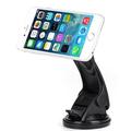 Premium Magnetic Car Mount Dash Windshield Holder Window Rotating Dock Stand Strong Grip Adjustable Suction QQP for Samsung Galaxy J7 Perx V (2017) Mega 2 Note 2 On5 Prevail LTE S4 S5 Active Mini