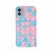 Fidget Toys Phone Case Pop It Phone Case Silicone Soft Protective Case Pressure & Anxiety Relief Sensory Gadget Mobile Phone Protective Shellï¼ˆiPhone 12ï¼‰ Camouflage Blue